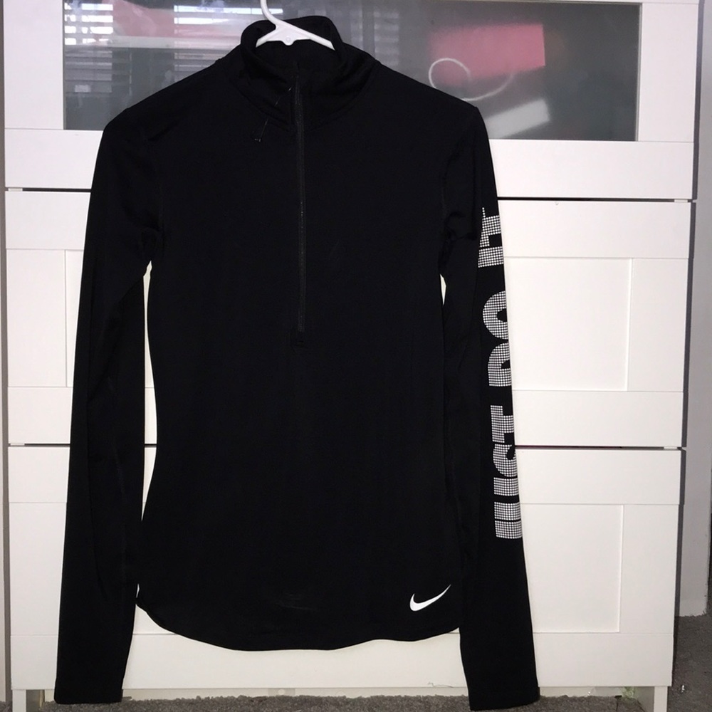 Nike Black Half Zip